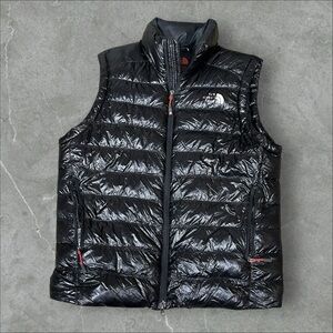 The North Face Puffer Vest Mens Medium Black Summit Series Down Quilted Jacket